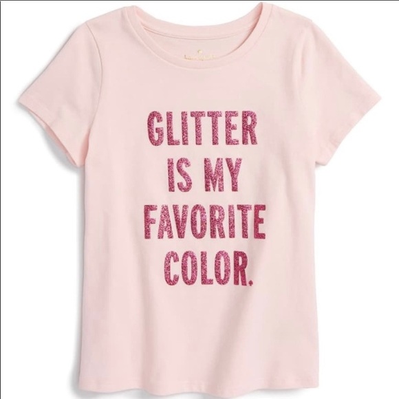 kate spade Tops - Kate Spade ♠️ Pink Glitter Top
